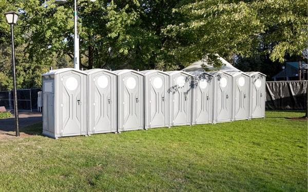 the number of special event portable toilets needed depends on the size and type of event, but our team can help determine the appropriate number based on attendance and period